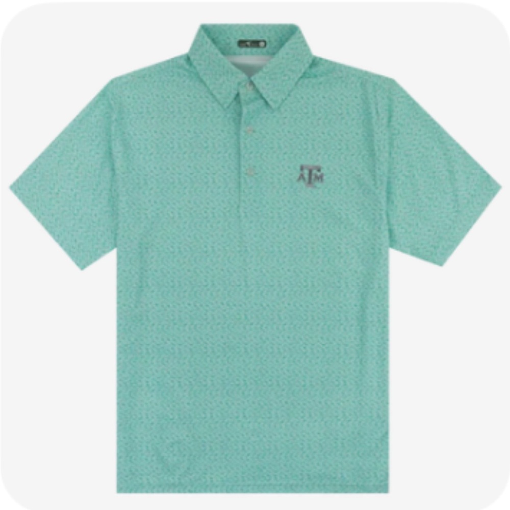 NWT Texas A&M GenTeal Tuna Performance Polo, Size Large